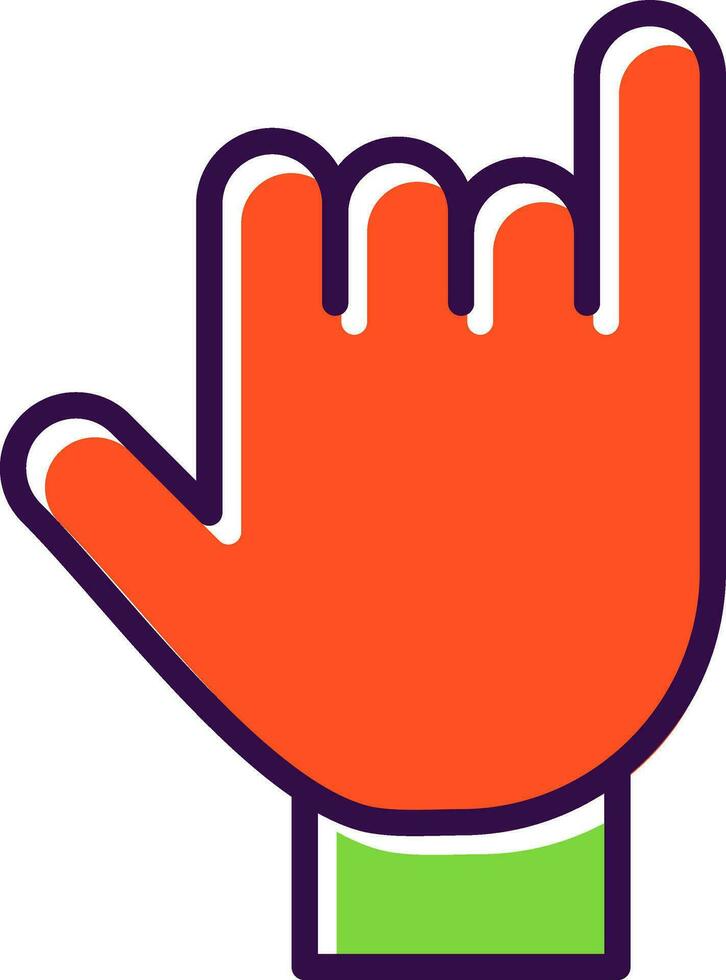 Pinky Swear Vector Icon Design