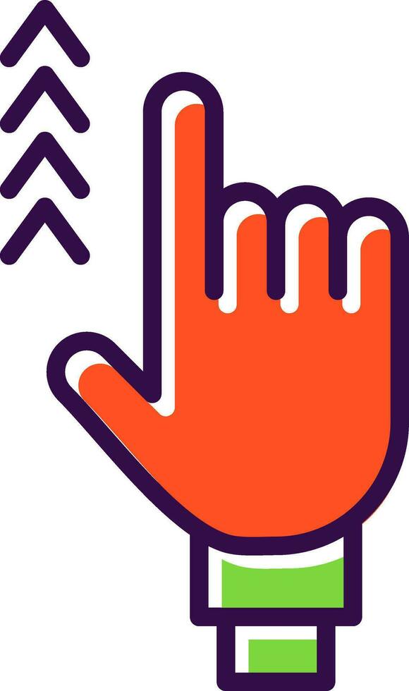 Arrow Up Vector Icon Design