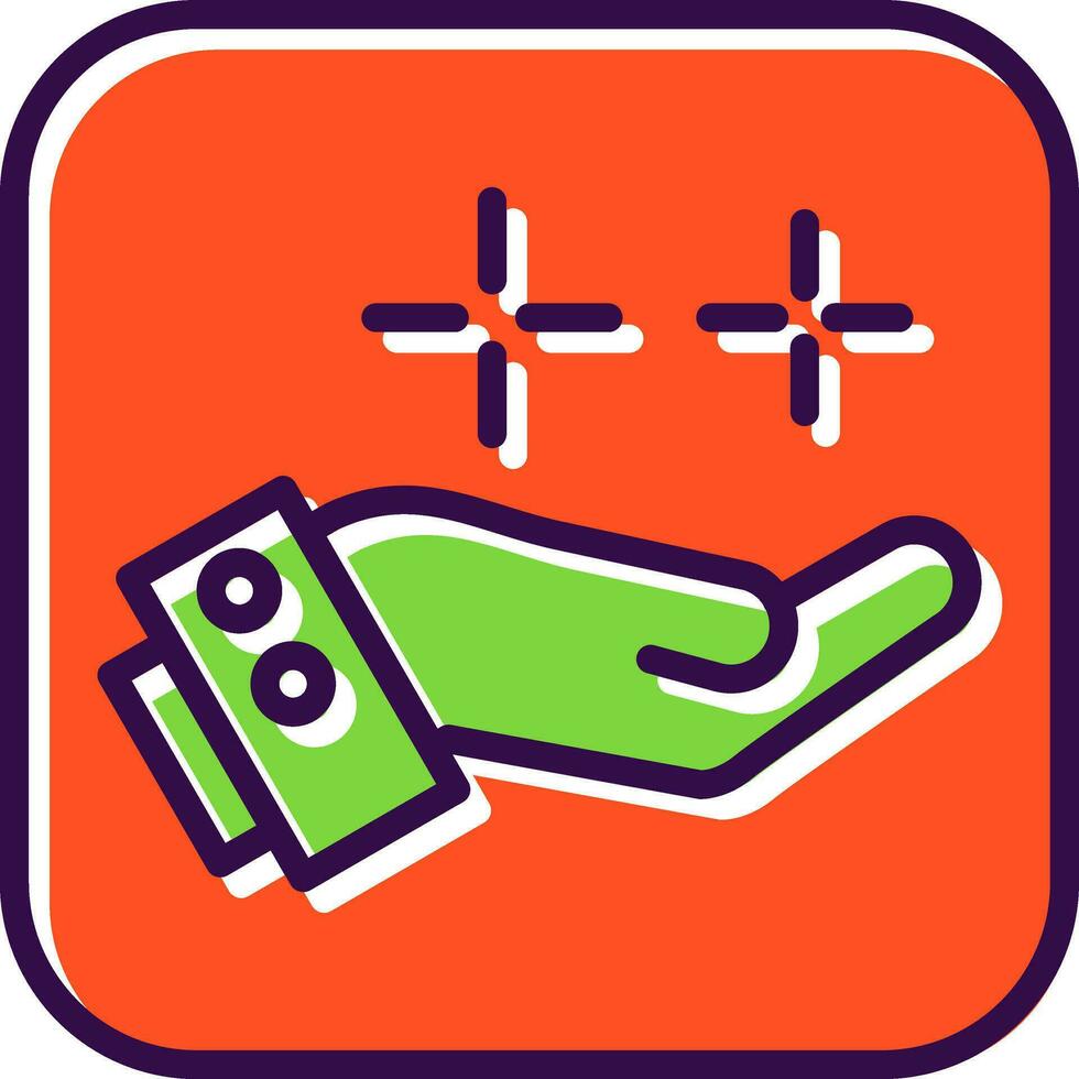 Receiving Vector Icon Design