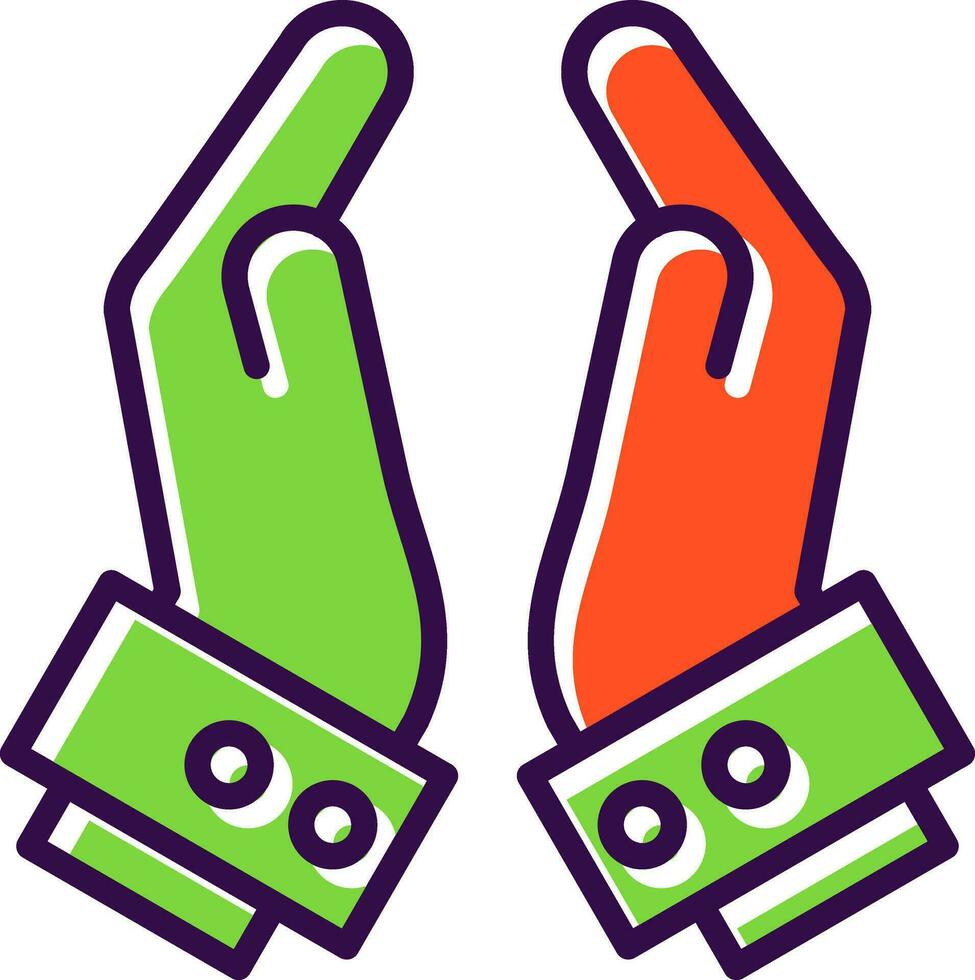 Pray Vector Icon Design