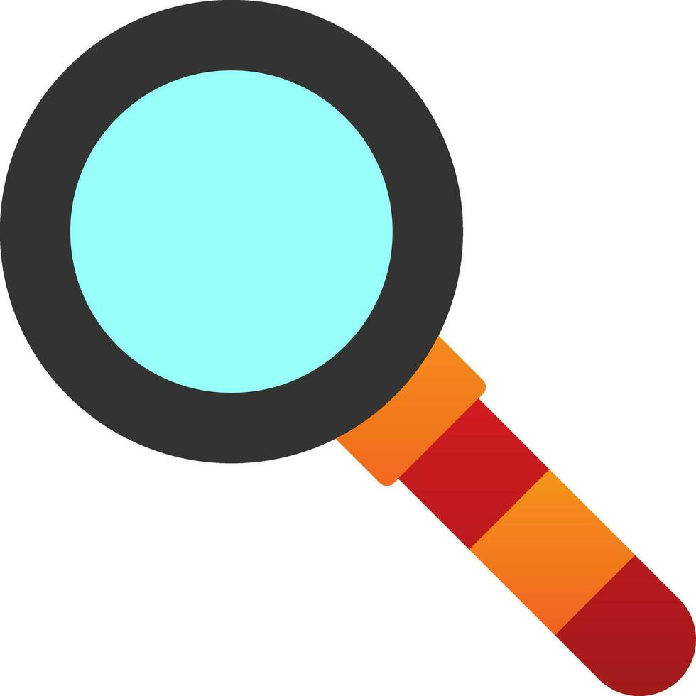 Magnifying Glass Vector Icon Design