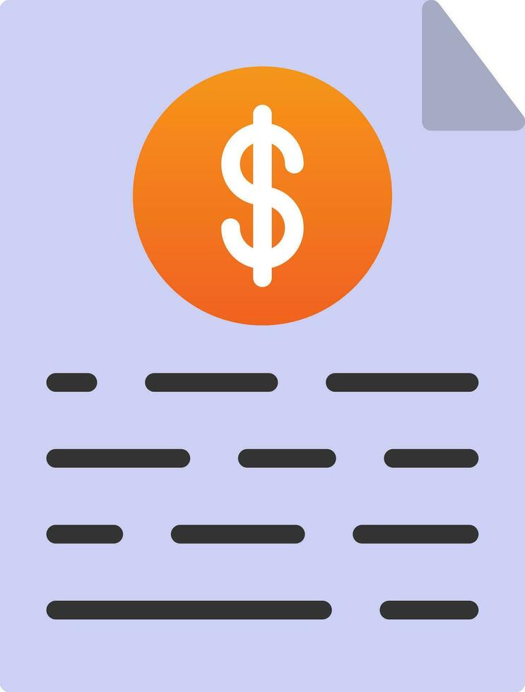 Medical Invoice Vector Icon Design