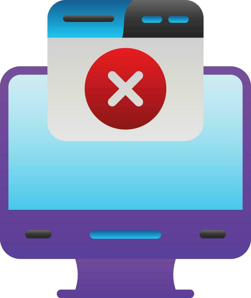 Cancel Vector Icon Design