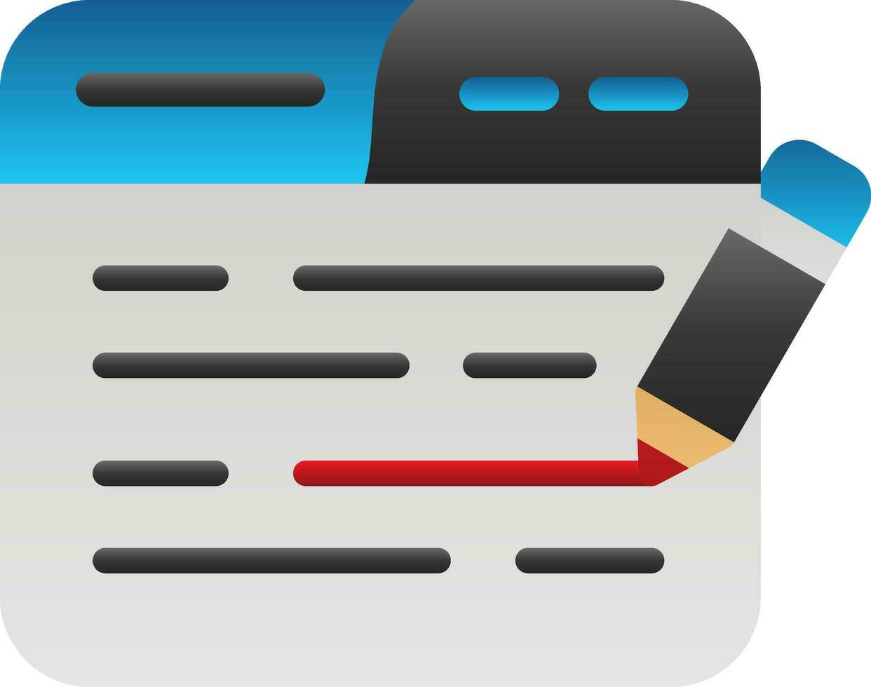 Edit Code Vector Icon Design