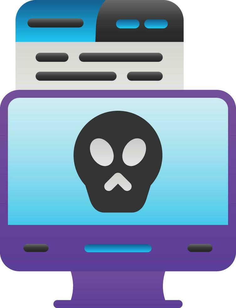 hackear vector icono diseño