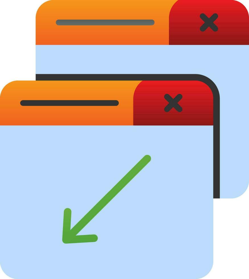 Shrink Vector Icon Design