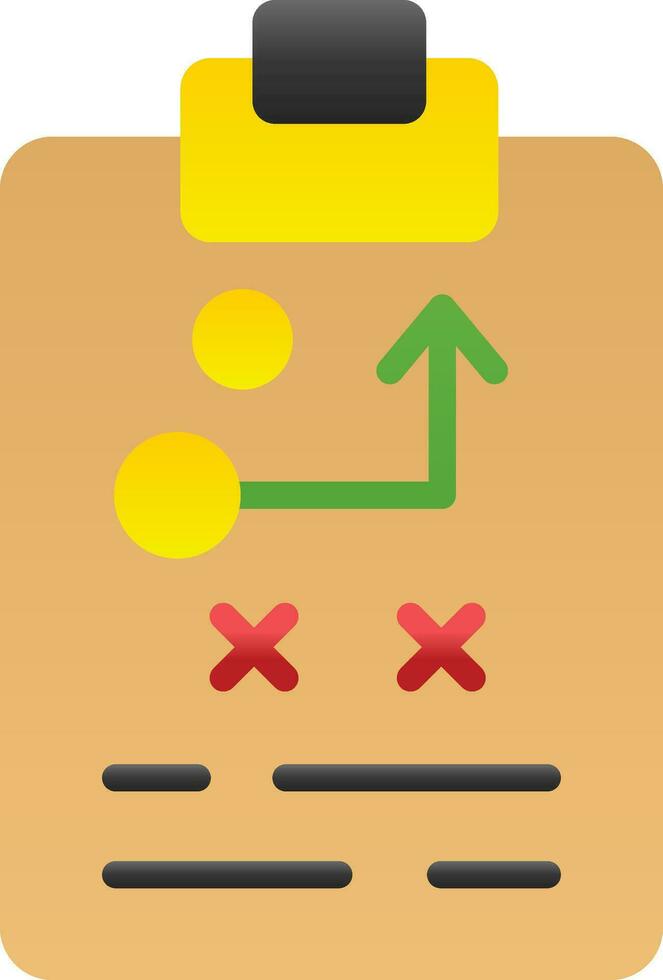 Planning Strategy Vector Icon Design