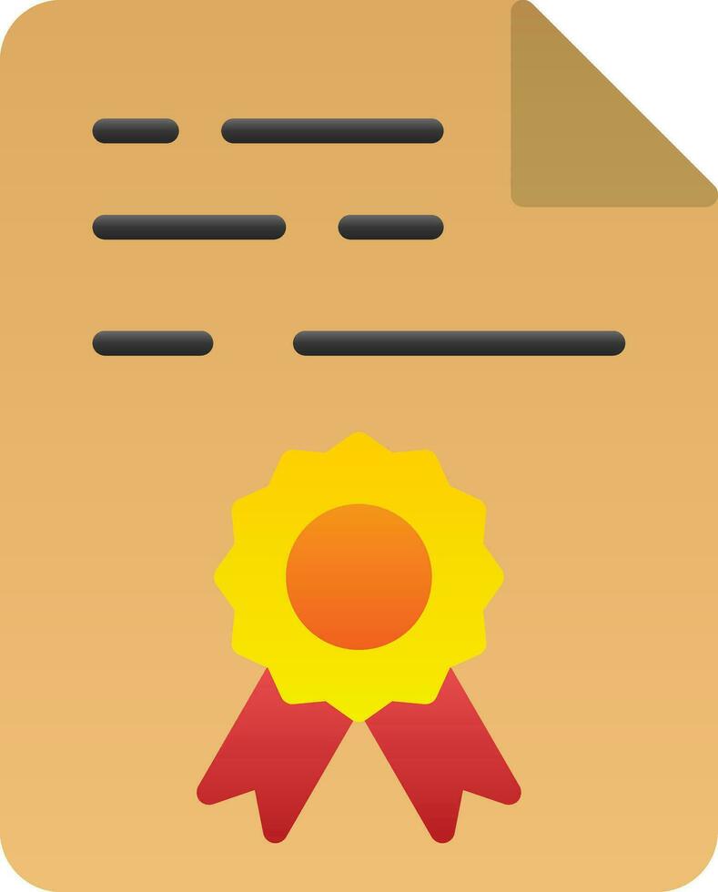 Achievement Vector Icon Design