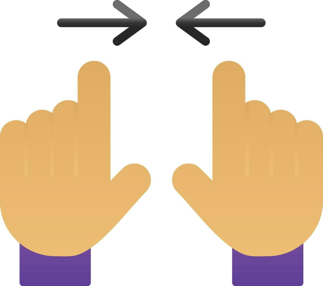 Zoom In Vector Icon Design