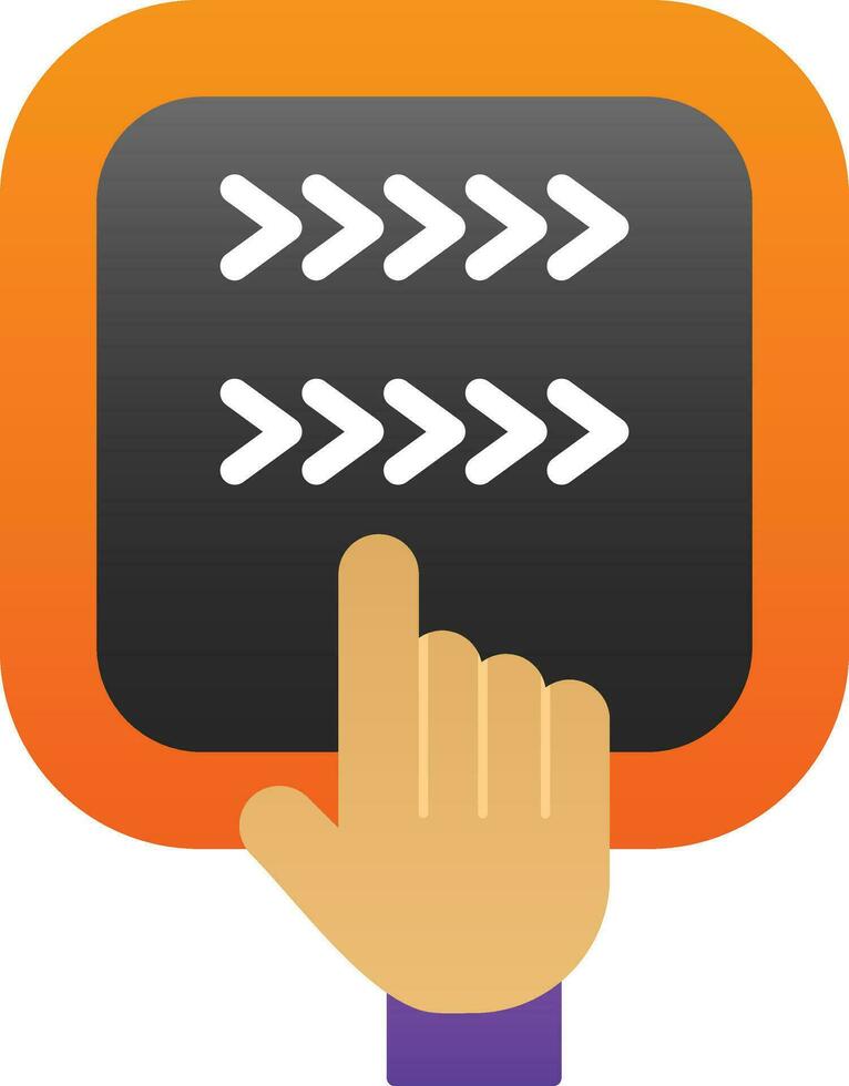 Right Arrow Vector Icon Design