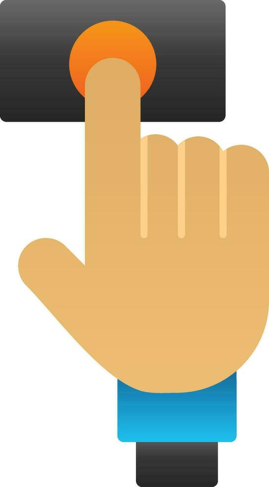 Finger Print Vector Icon Design