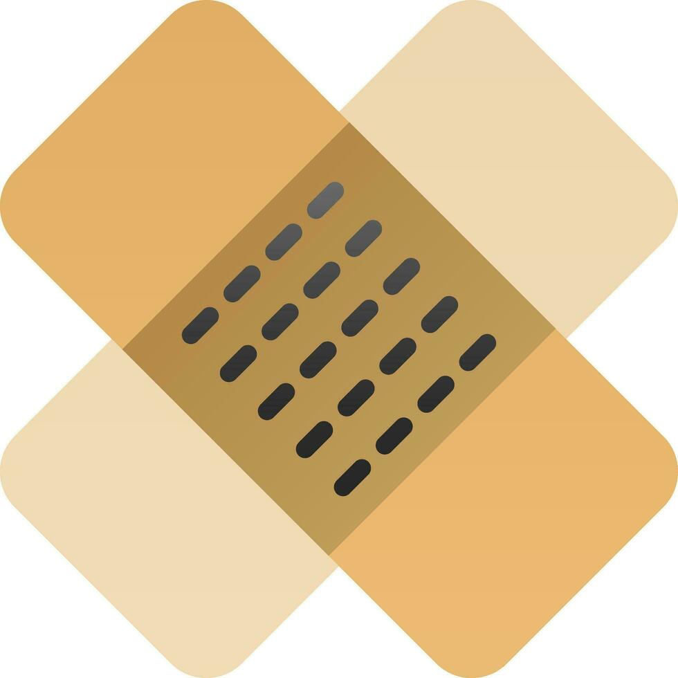 Bandaged Vector Icon Design