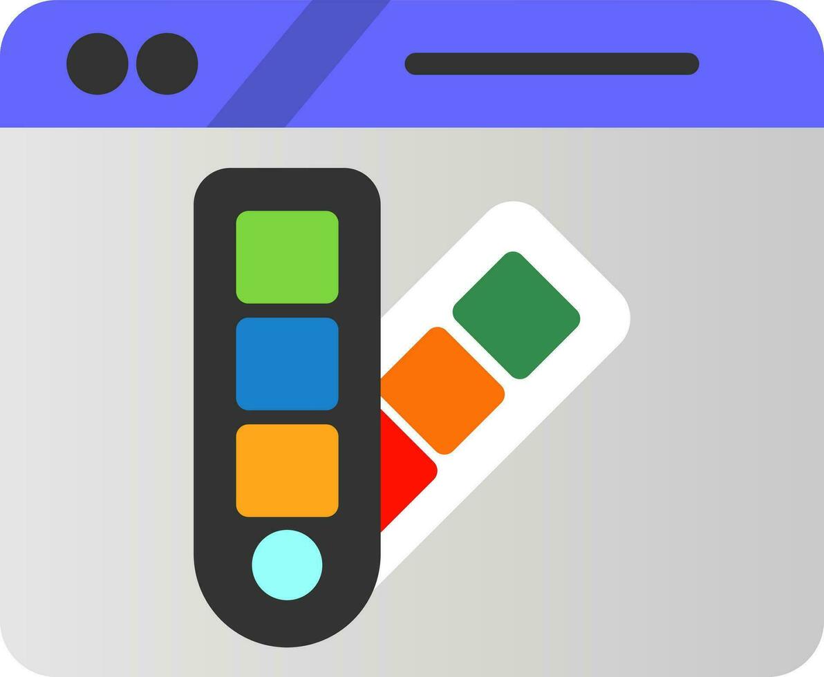 Color Scheme Vector Icon Design