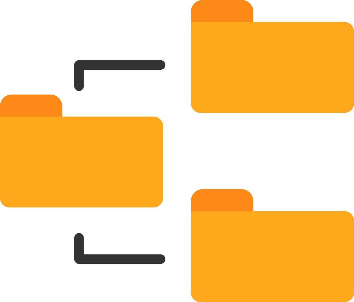 Folders Vector Icon Design