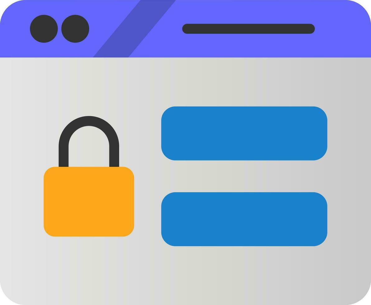 Password Vector Icon Design