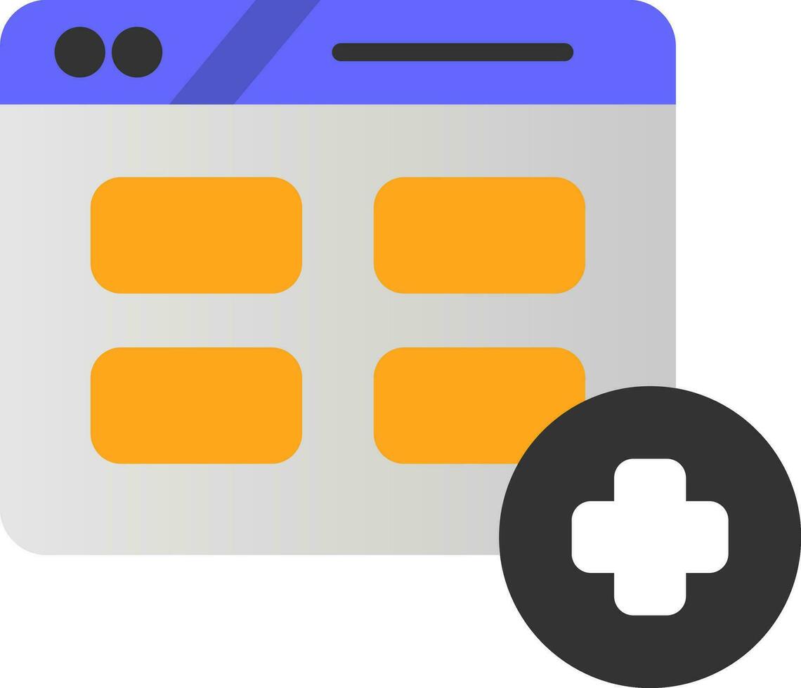 Website Vector Icon Design