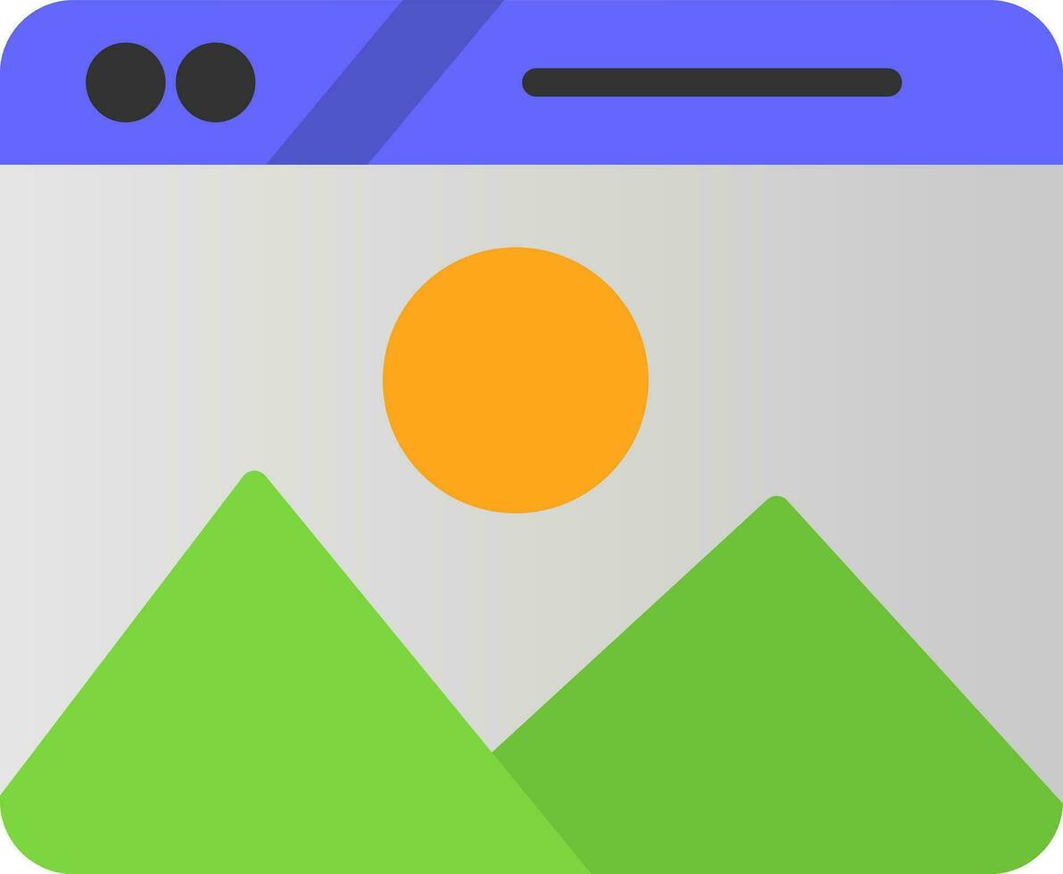 Picture Vector Icon Design