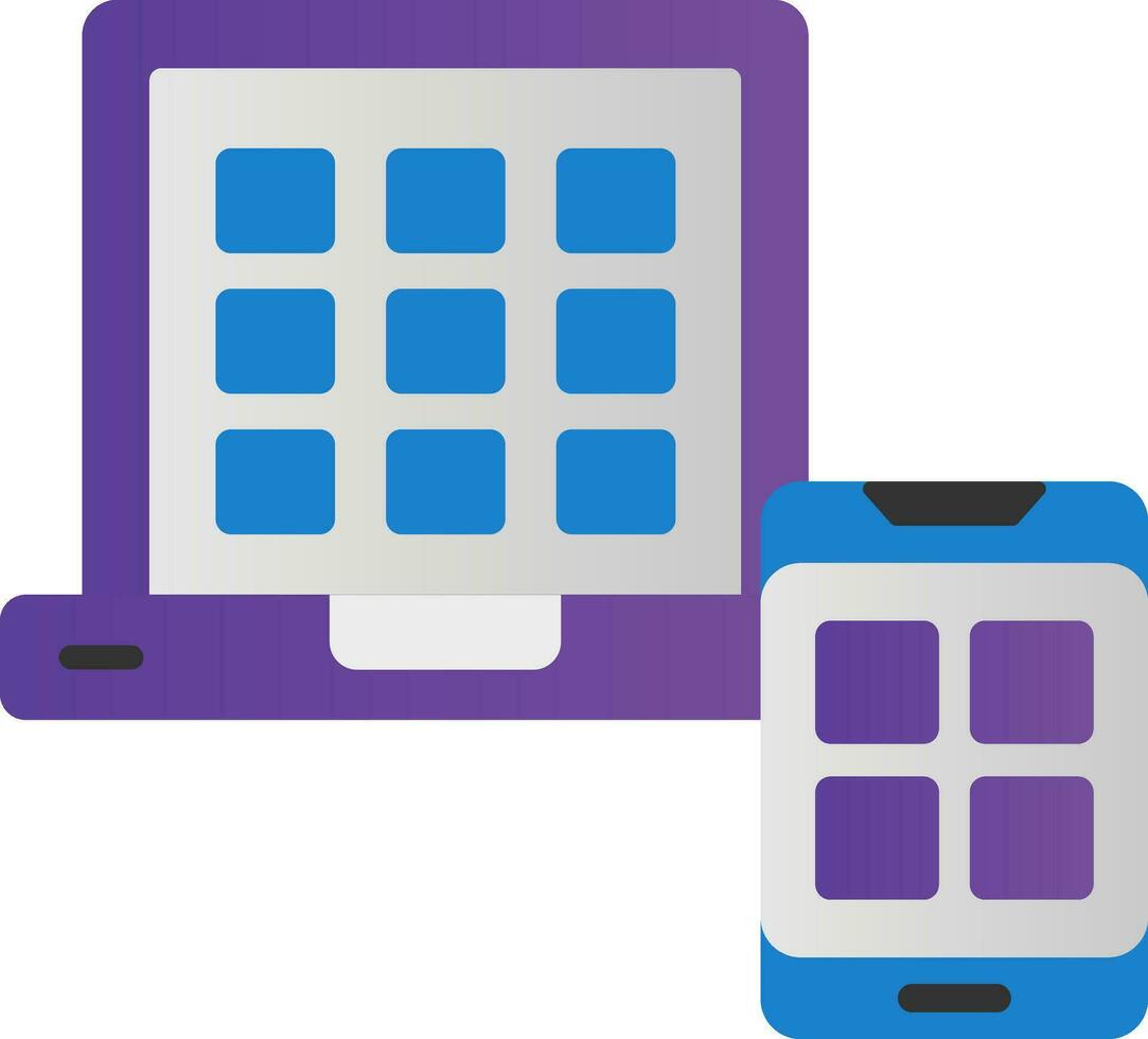 Responsive Vector Icon Design