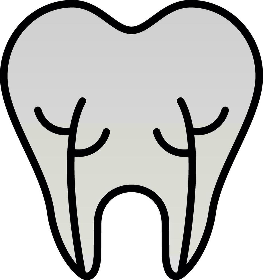 Root Canal Vector Icon Design