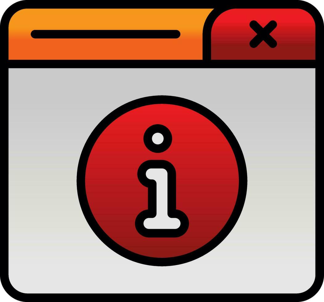 Information Symbol Vector Icon Design