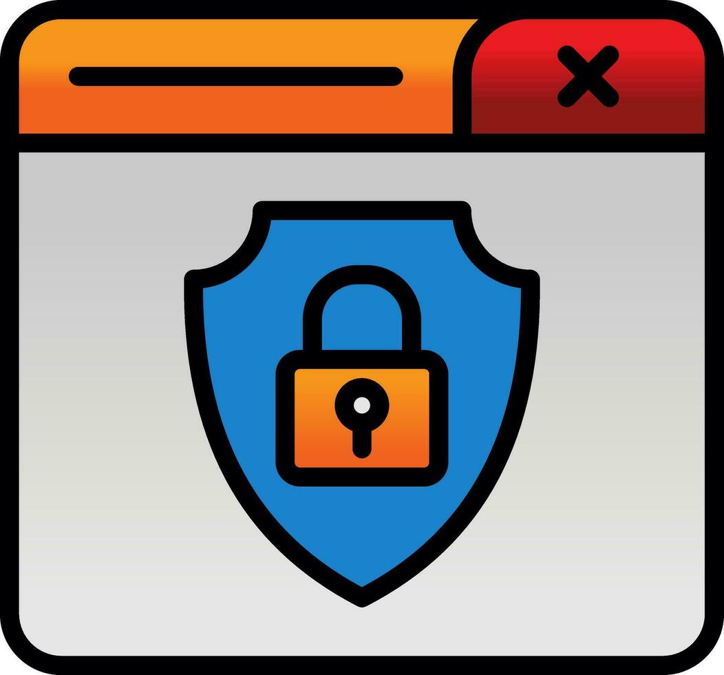 Protected Vector Icon Design