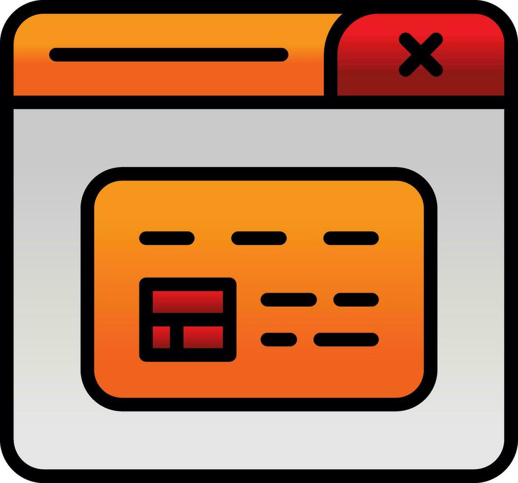 Credit Card Vector Icon Design