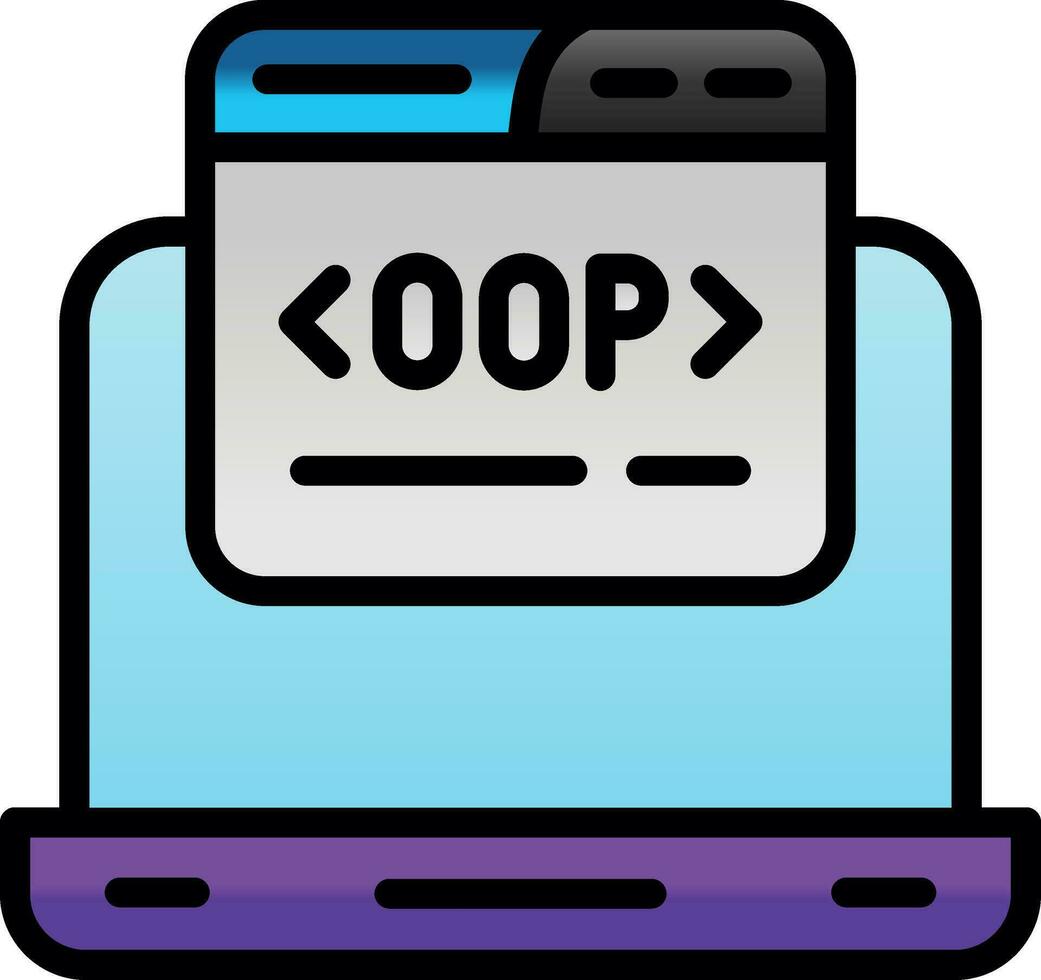 Laptop Vector Icon Design