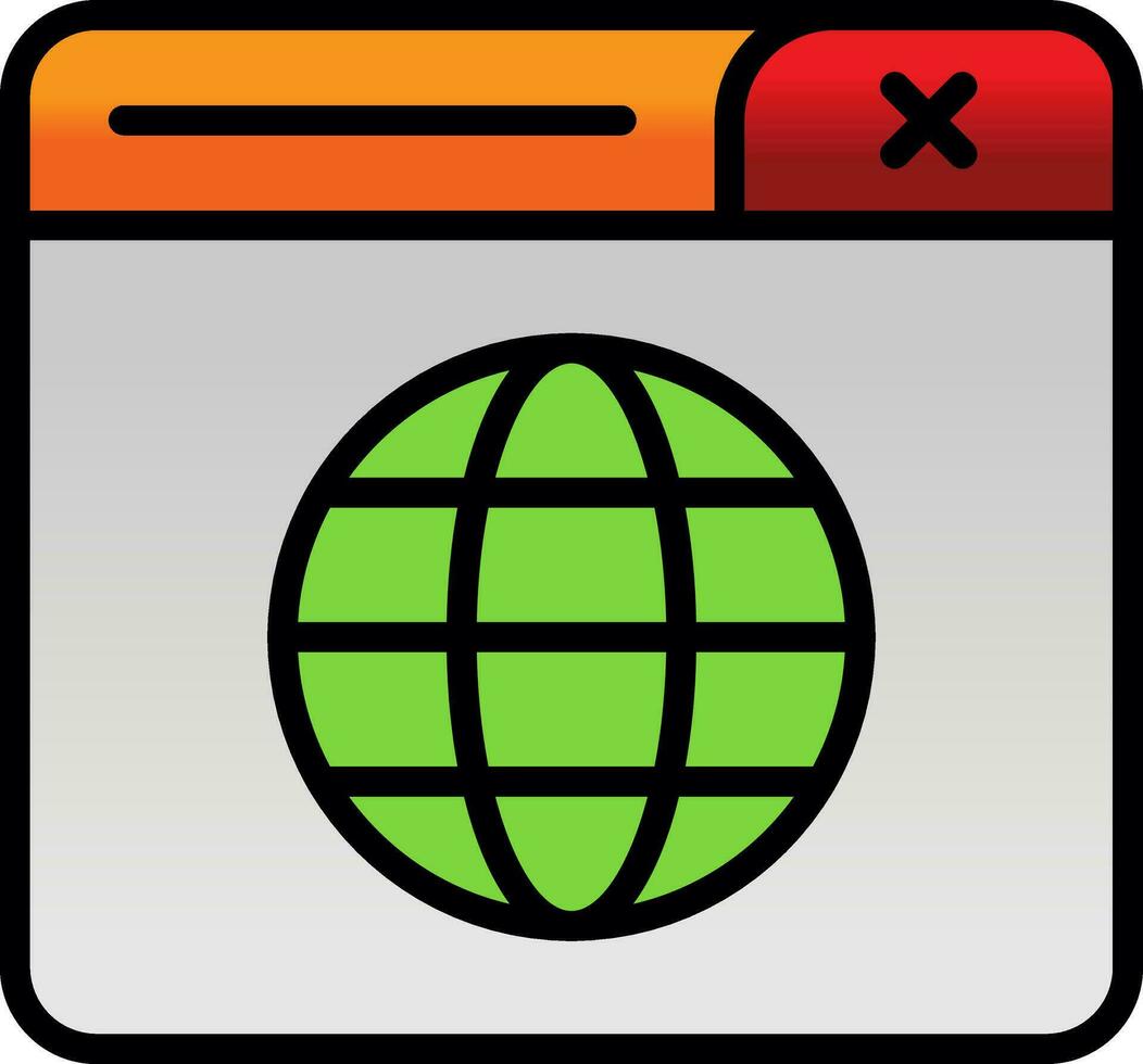 World Wide Web Vector Icon Design