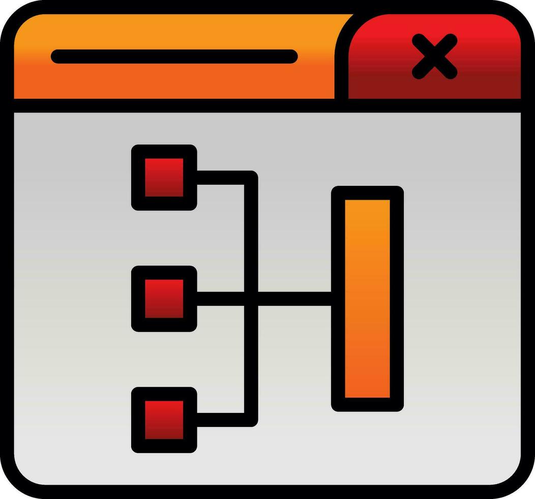 Site Map Vector Icon Design