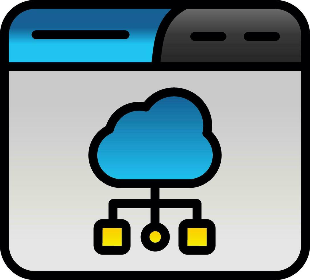 Cloud Vector Icon Design