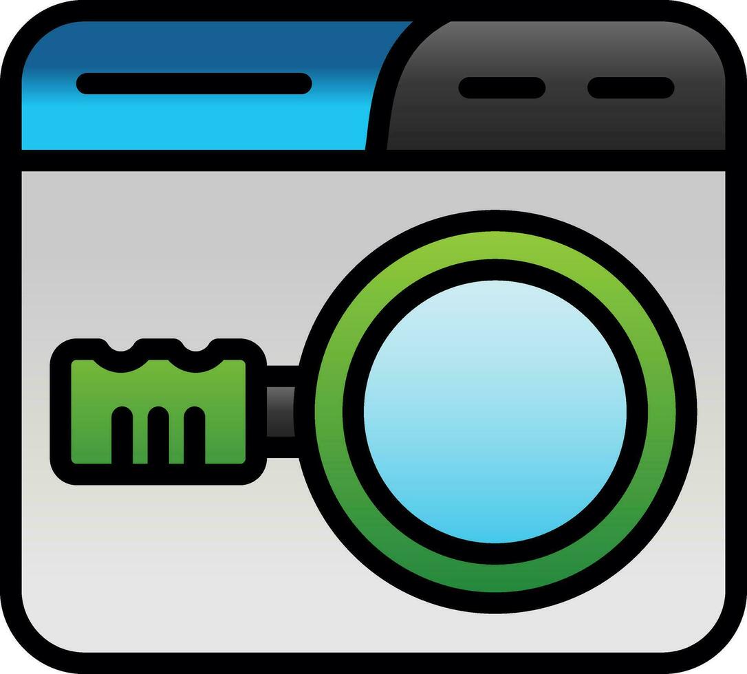 Web Development Vector Icon Design