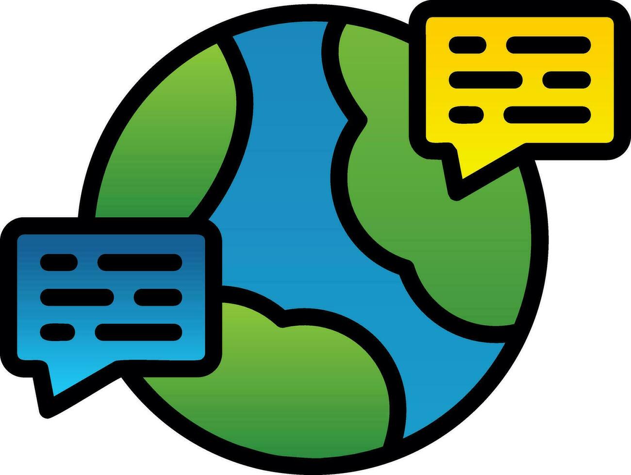 Chat Vector Icon Design