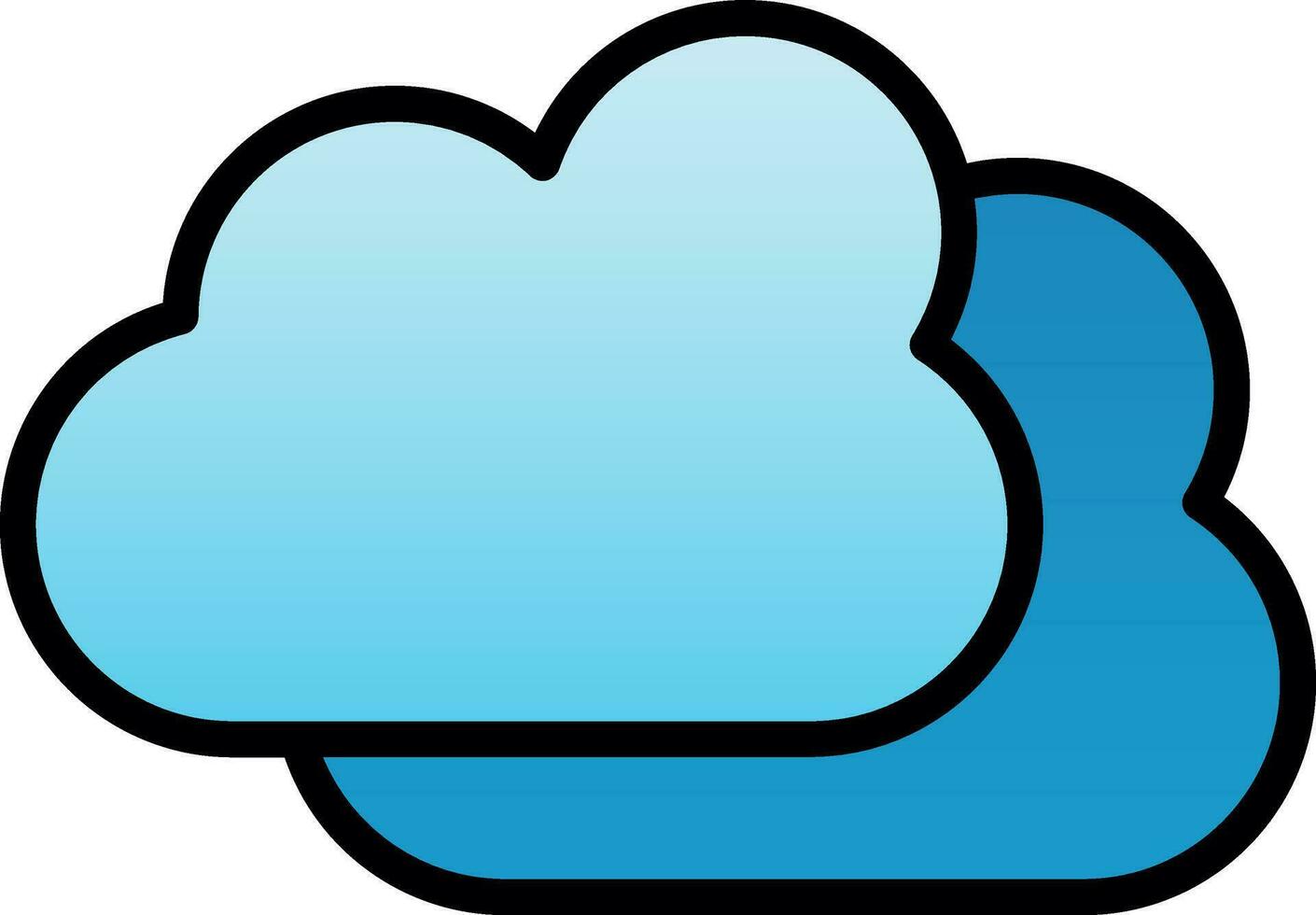 Cloud Vector Icon Design