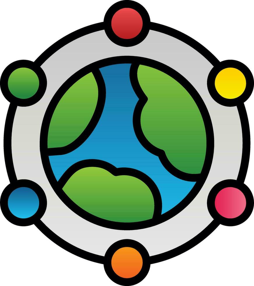 Network Vector Icon Design