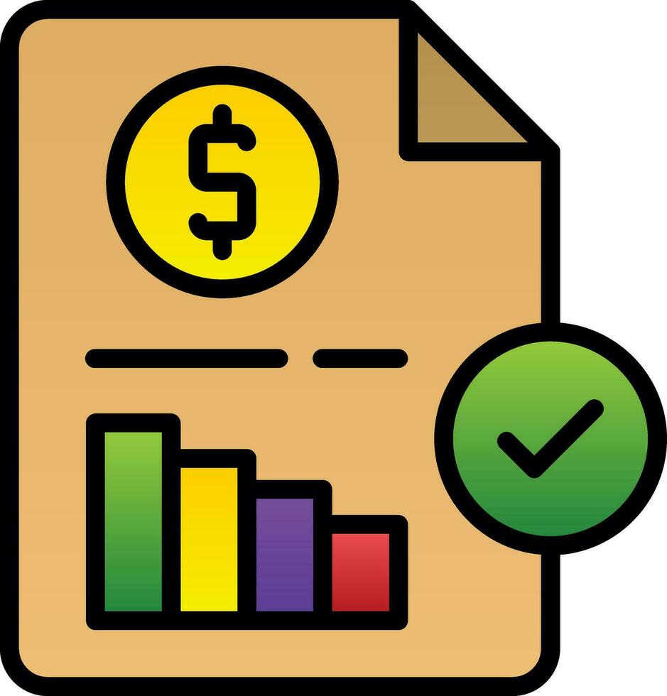 Result Vector Icon Design