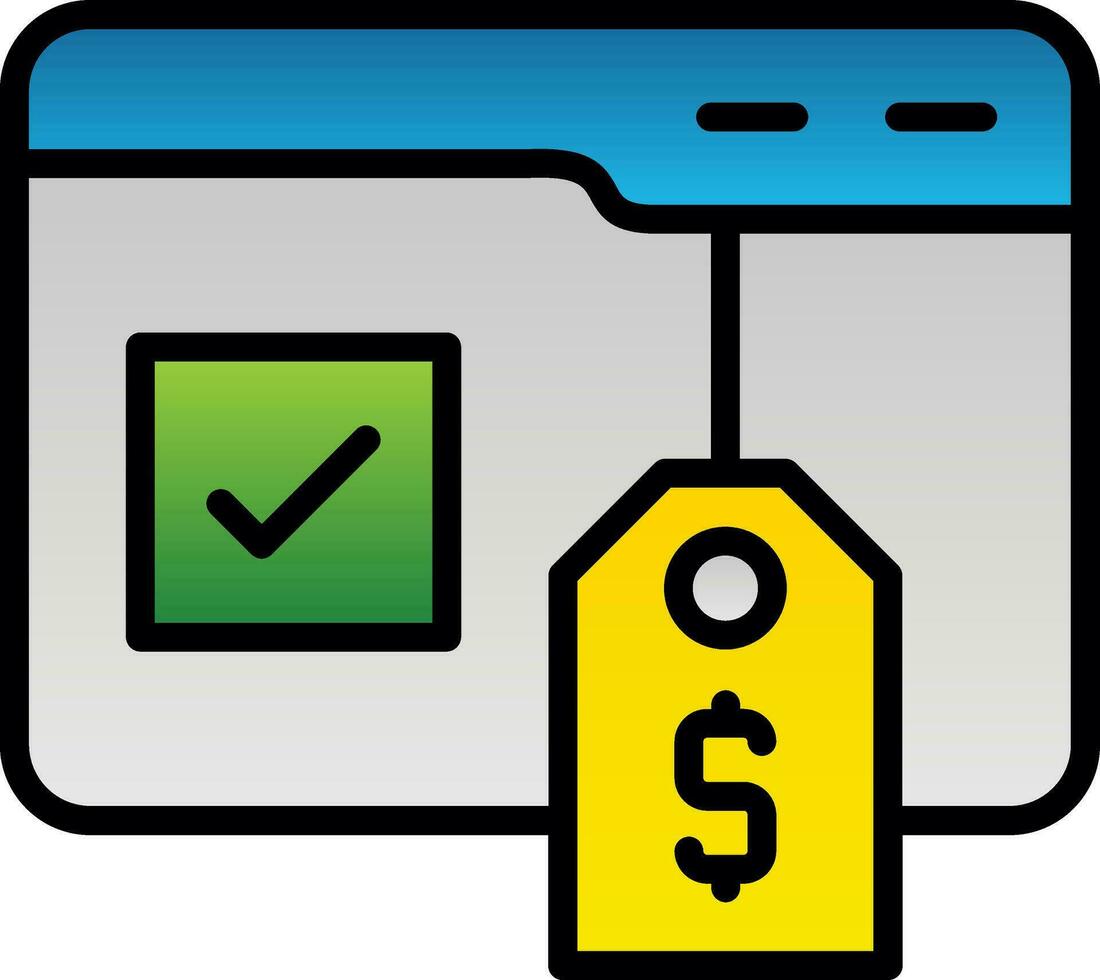 Advertisement Vector Icon Design