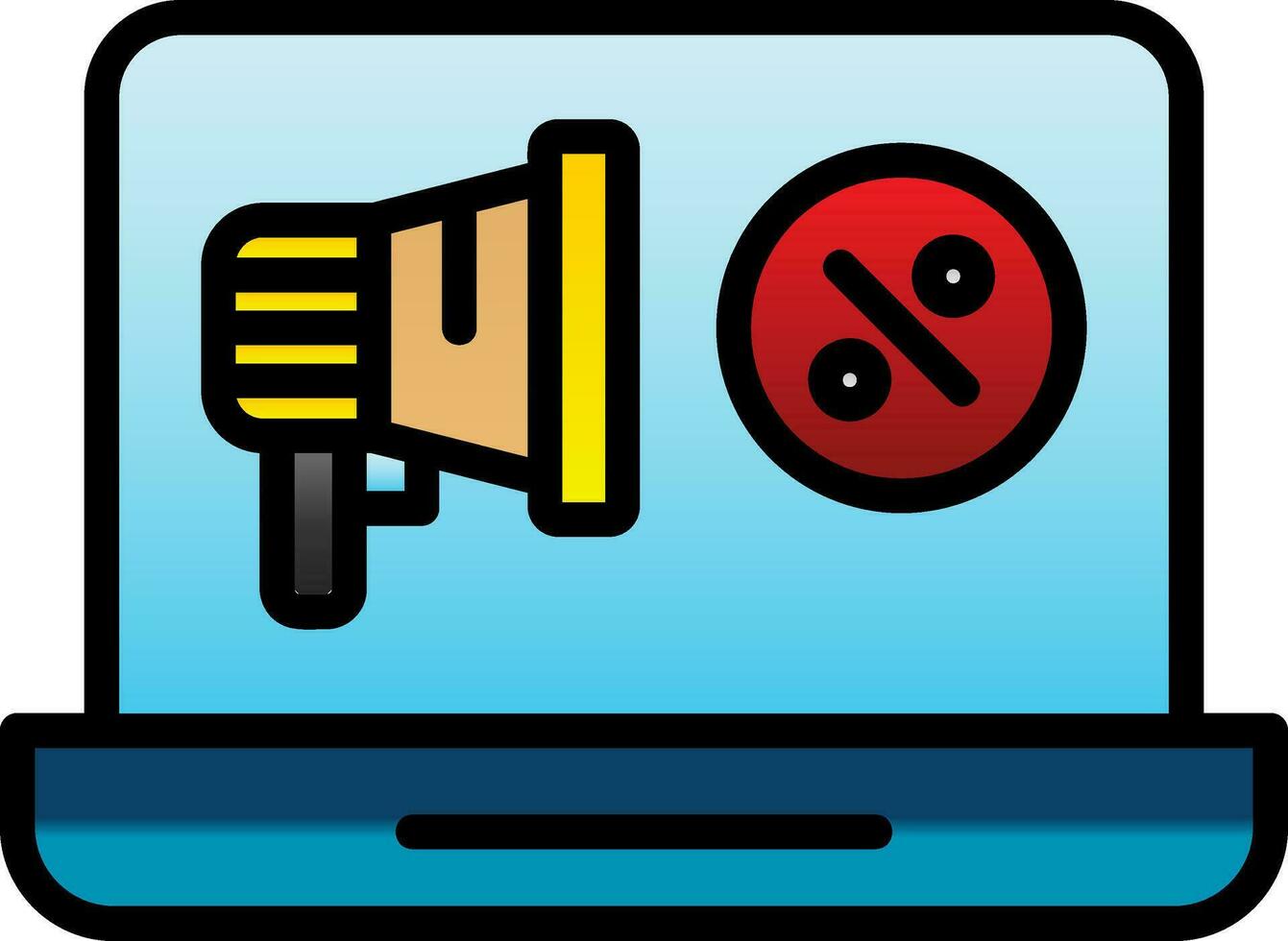 Discount Vector Icon Design