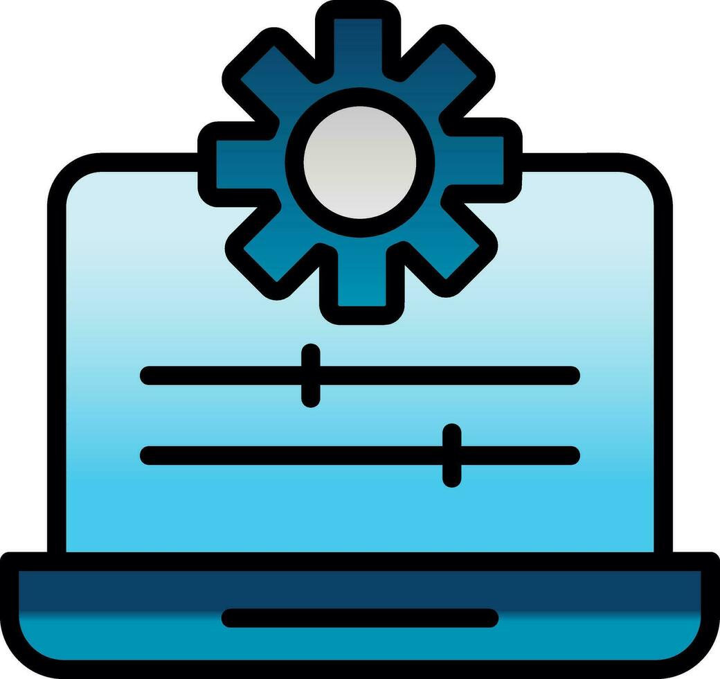 Configuration Vector Icon Design