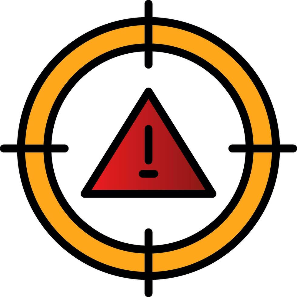 Risk Vector Icon Design