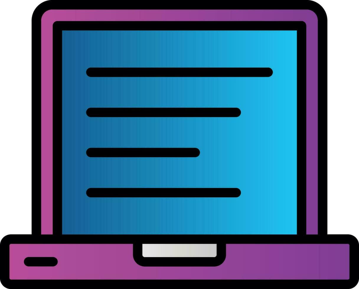 Coding Vector Icon Design