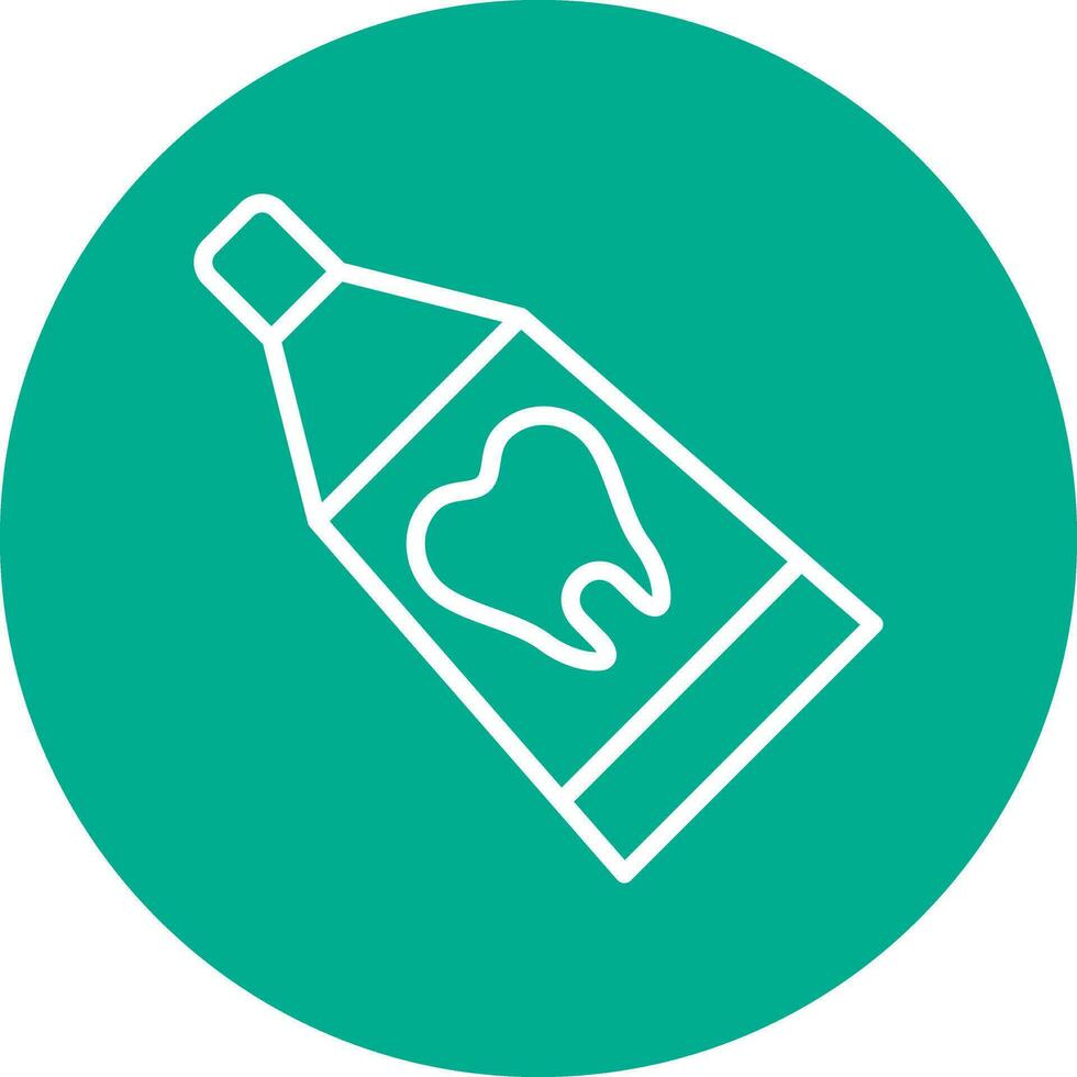 Toothpaste Vector Icon Design
