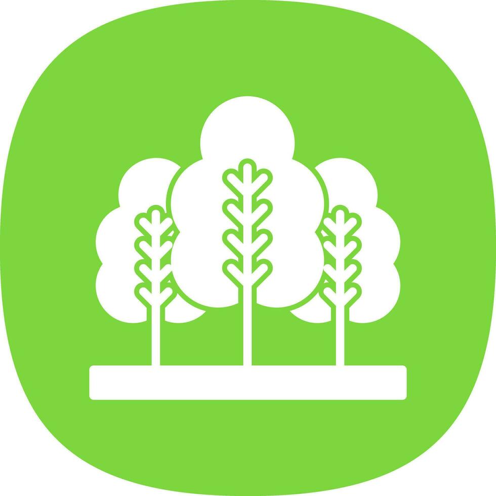 Forest Vector Icon Design