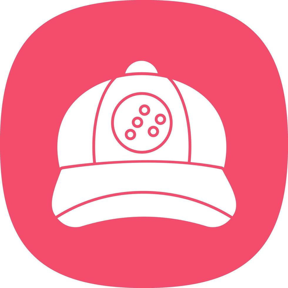 Baseball cap Vector Icon Design