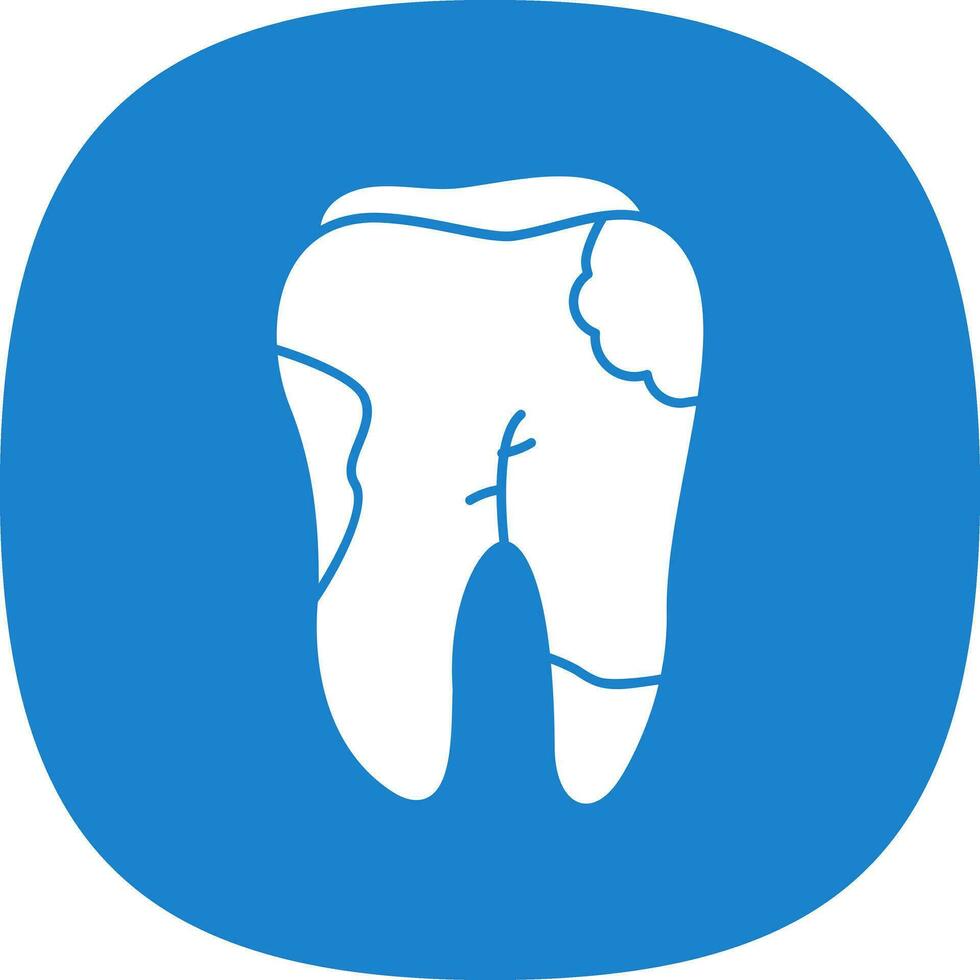 Caries Vector Icon Design