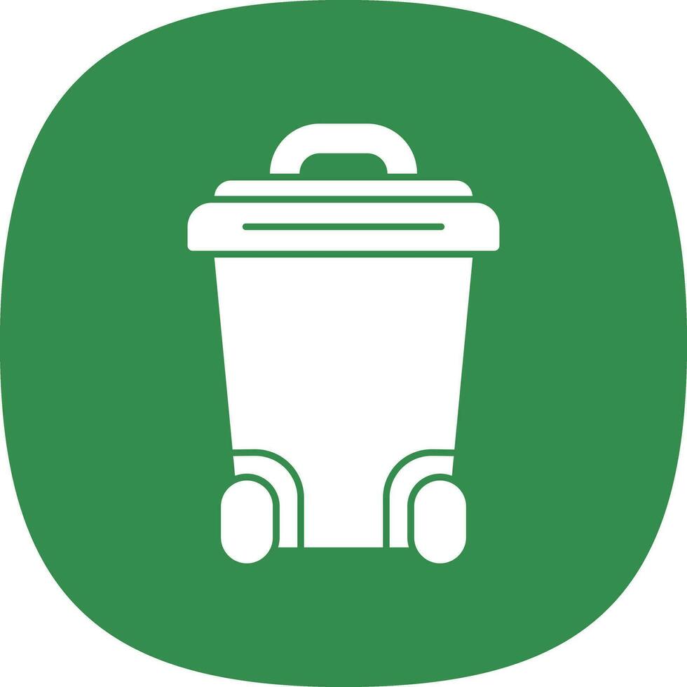 Recycle Bin Vector Icon Design