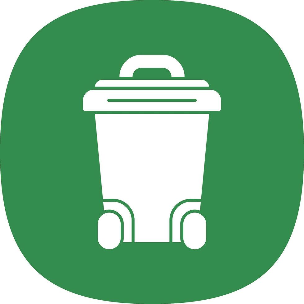 Recycle Bin Vector Icon Design