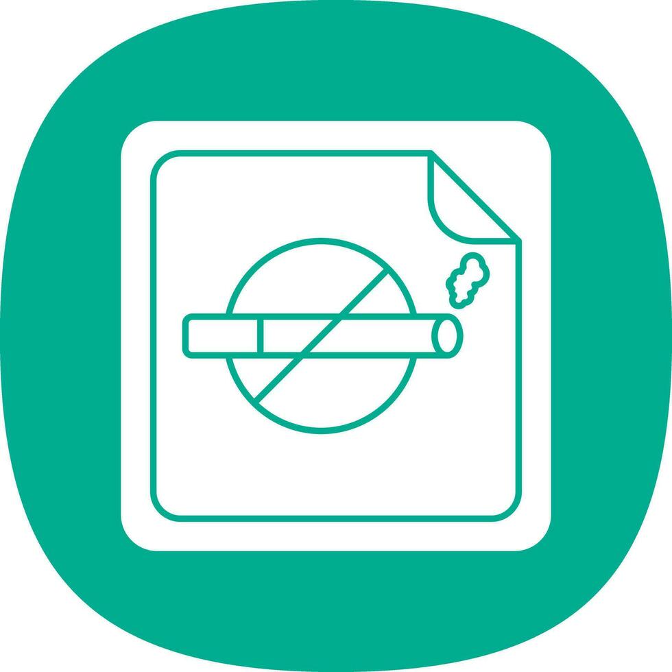 Nicotine patch Vector Icon Design