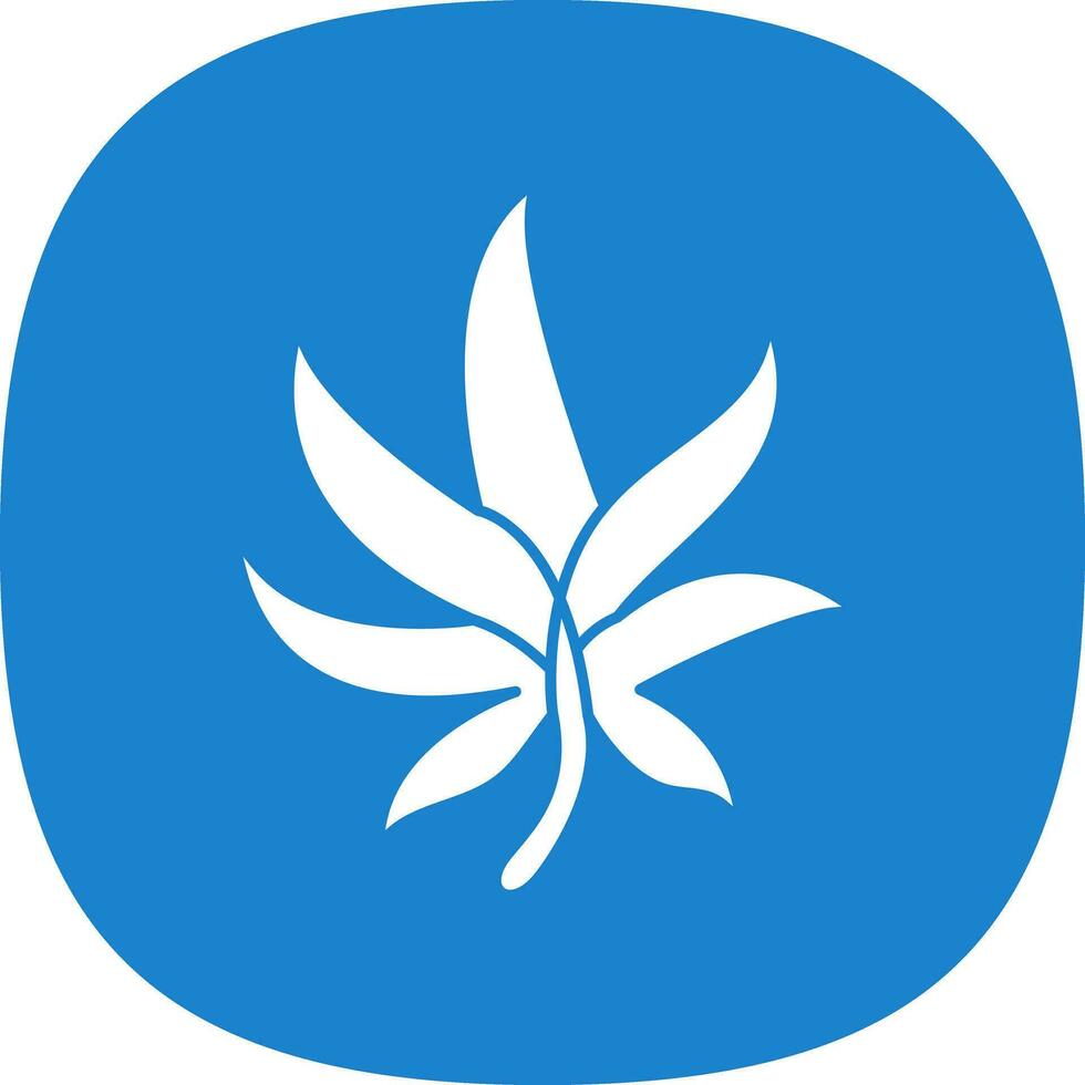 Weed Vector Icon Design