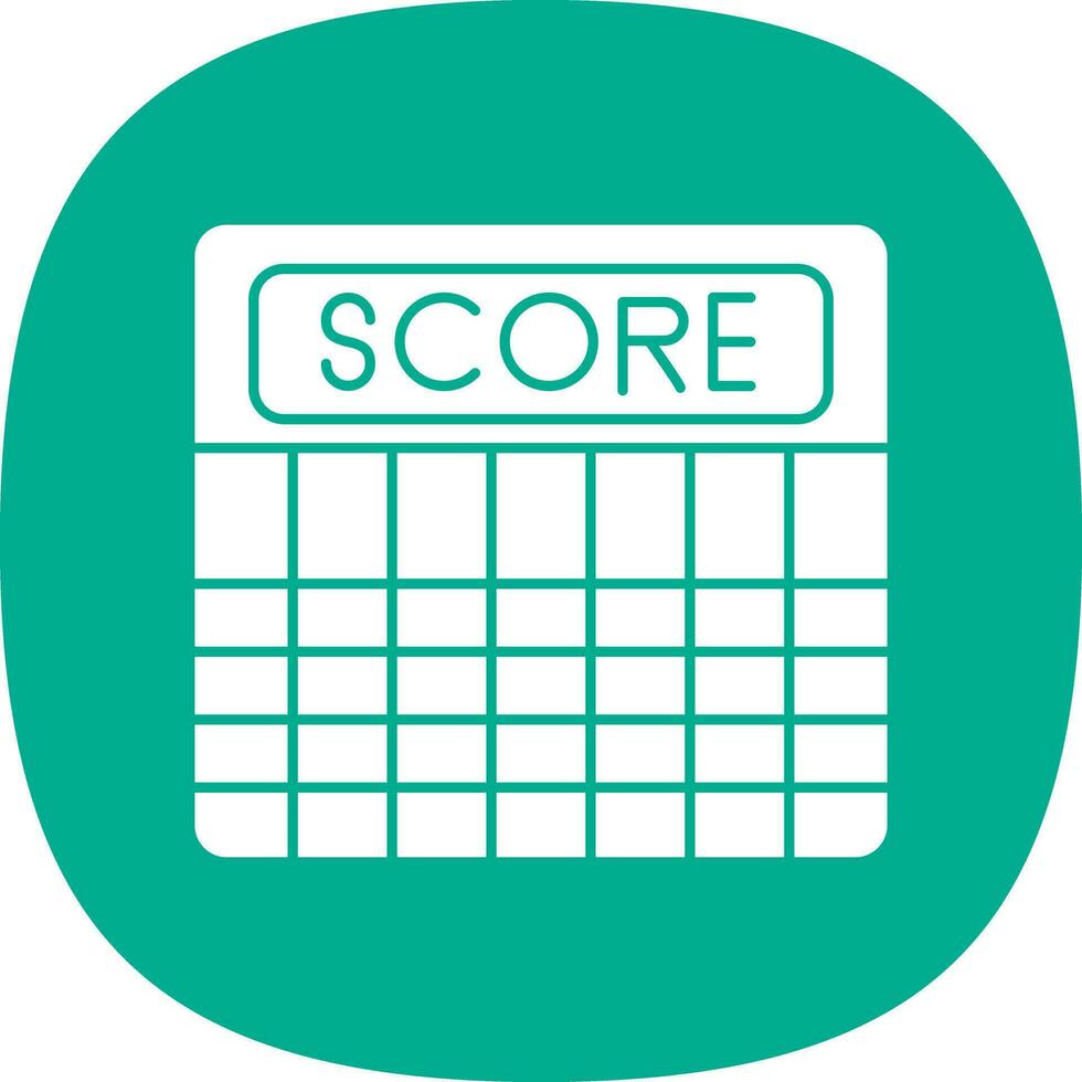 Score Vector Icon Design