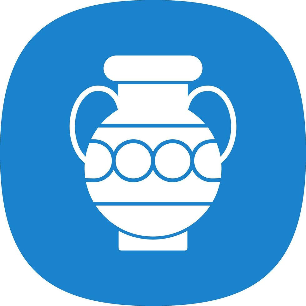 Amphora Vector Icon Design